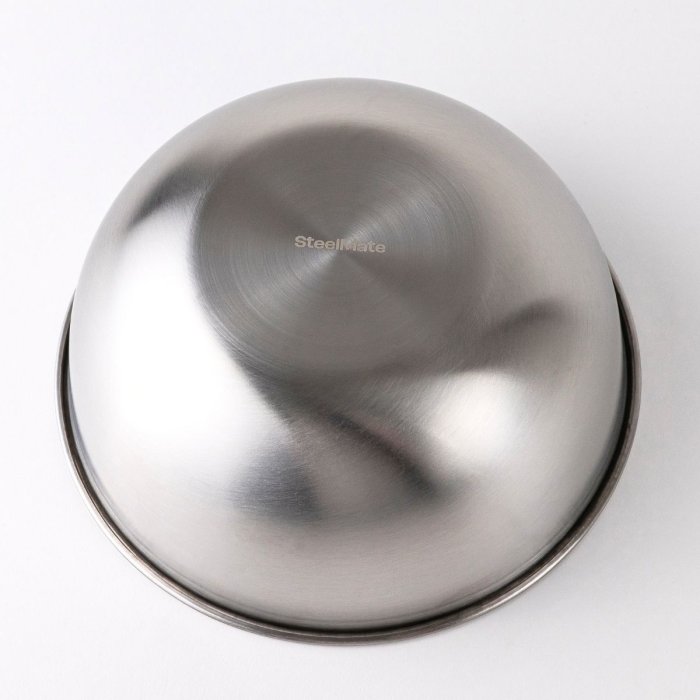 Stainless steel bowls - for everyday & camping - set of 4