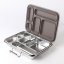 Bento madkasse i rustfrit st�l med 5 rum - Taupe