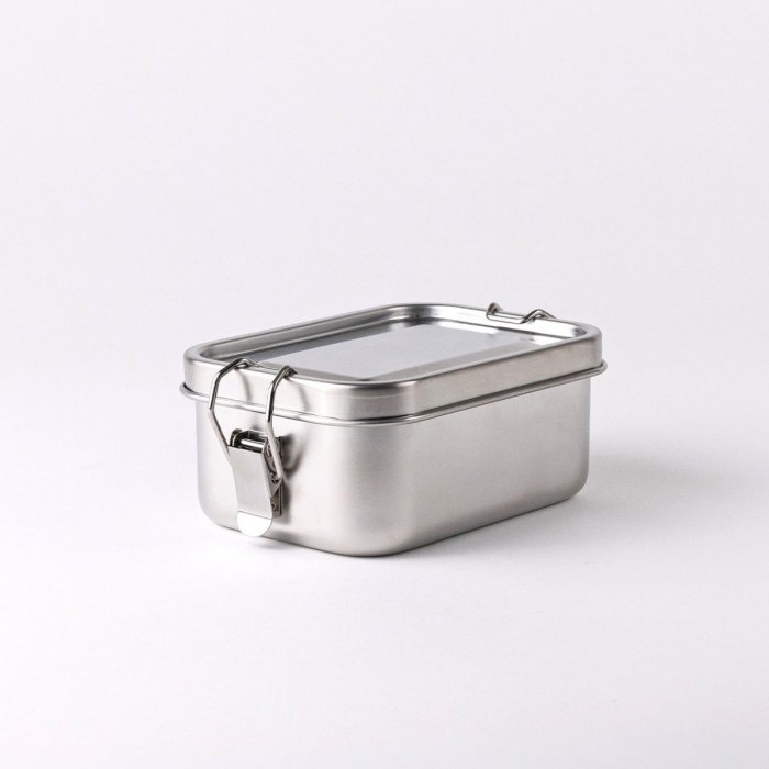 Small stainless steel lunch box - 550 ml