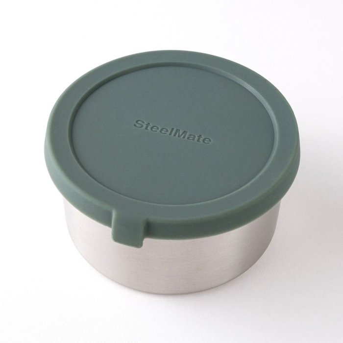 Stainless steel food containers, Large - Set of 2 - Pine