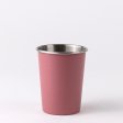 Stainless steel cup for kids - 250 ml - Rose