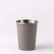 Stainless steel cup for kids - 250 ml - Taupe