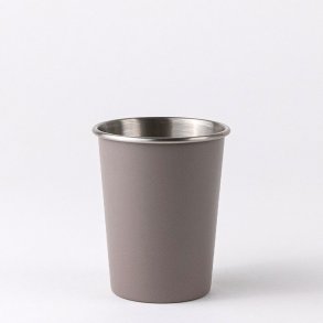 Stainless steel cup for kids - 250 ml - Taupe