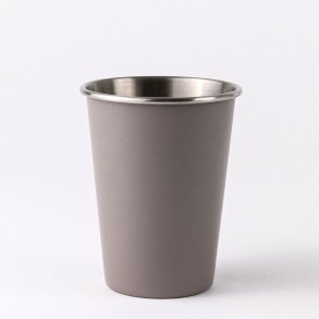 Stainless steel cup - 350 ml - Taupe