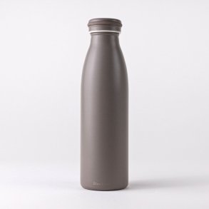 Stainless steel insulated water bottle - Taupe